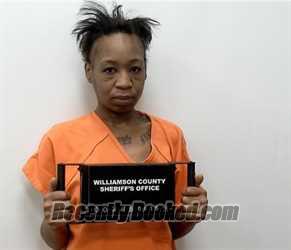 Mugshot of DANIELLE L TAYLOR booked in Williamson County, Illinois on May 8, 2026