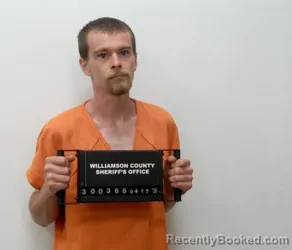 Mugshot of RYAN DAVID HARTLINE booked in Williamson County, Illinois on April 17, 2026