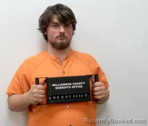 Mugshot of GAJE MALICHI ECKOLS booked in Williamson County, Illinois on March 28, 2026