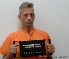 Mugshot of KEVIN E SCHAFER booked in Williamson County, Illinois on April 2, 2026