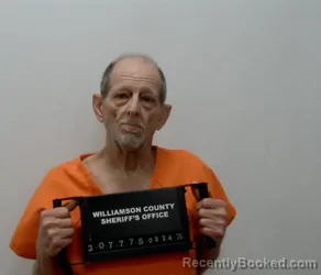 Mugshot of RODNEY WAYNE MANTIA booked in Williamson County, Illinois on March 23, 2026