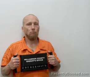 Mugshot of DANNY WAYNE EUBANKS booked in Williamson County, Illinois on April 24, 2026