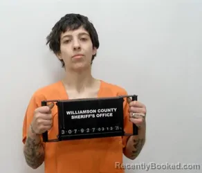 Mugshot of OLIVIA GRACE LOPEZ booked in Williamson County, Illinois on March 13, 2026