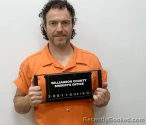 Mugshot of MARK DANIEL DOLLINS booked in Williamson County, Illinois on March 19, 2026