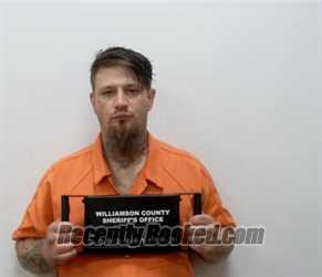 Booking photo from Williamson County, Illinois