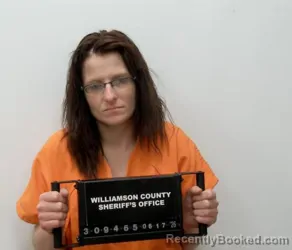 Mugshot of BRITNEY R GRIFFITH booked in Williamson County, Illinois on June 17, 2026