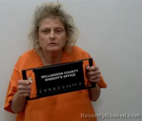 Mugshot of CHRISTIN LYNN DELASHMIT booked in Williamson County, Illinois on March 27, 2026