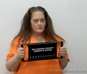 Mugshot of APRIL D HERBERT booked in Williamson County, Illinois on March 26, 2026