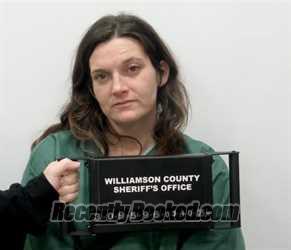 Mugshot of CARLA SUE WHITFIELD booked in Williamson County, Illinois on April 30, 2026