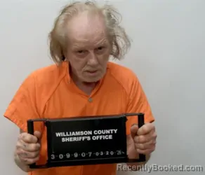 Mugshot of CLIFFORD T TRAMMEL booked in Williamson County, Illinois on March 20, 2026