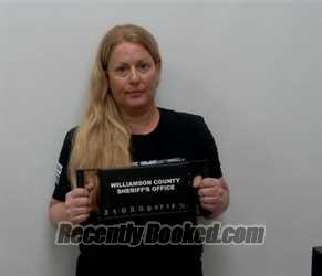 Mugshot of Brittani John Weston booked in Williamson County, Illinois on September 13, 2026
