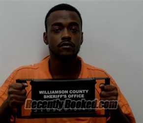 Mugshot of Jamal Terrelle Franklin booked in Williamson County, Illinois on July 26, 2026
