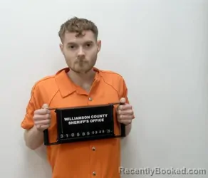 Mugshot of BRENT SHELTON booked in Williamson County, Illinois on March 25, 2026