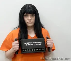 Mugshot of AUTUMN NEVAEH WEIR booked in Williamson County, Illinois on April 7, 2026