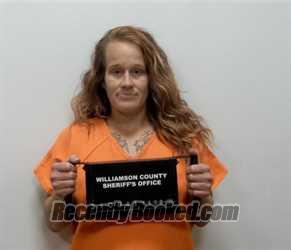 Booking photo from Williamson County, Illinois