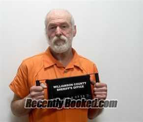 Booking photo from Williamson County, Illinois