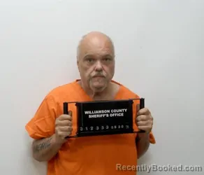 Mugshot of Kevin Dale Jackson booked in Williamson County, Illinois on August 20, 2026