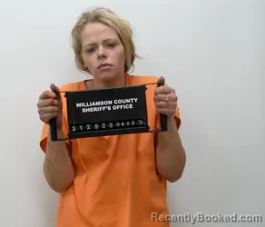 Mugshot of ALEXANDRA NICOLE JOHNSON booked in Williamson County, Illinois on April 3, 2026