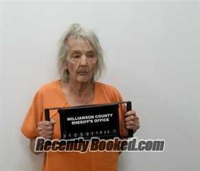 Mugshot of DONNA L MCPHERON booked in Williamson County, Illinois on May 6, 2026