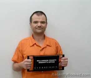 Mugshot of SIMON L SANDERS booked in Williamson County, Illinois on March 26, 2026