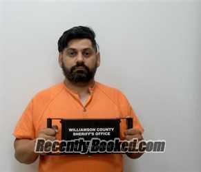 Booking photo from Williamson County, Illinois