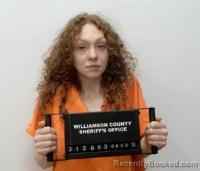 Mugshot of KIERSTIN LEANN TAYLOR booked in Williamson County, Illinois on April 2, 2026