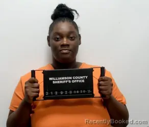Mugshot of DAVIONNA DANIELLE MARIE WASHINGTON booked in Williamson County, Illinois on June 21, 2026