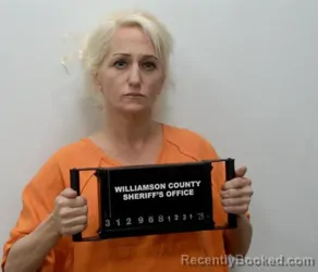 Booking photo from Williamson County, Illinois