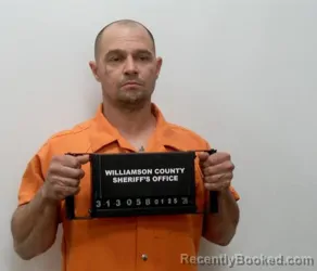Booking photo from Williamson County, Illinois