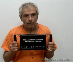 Mugshot of ROBERT J VELASQUEZ booked in Williamson County, Illinois on July 5, 2026