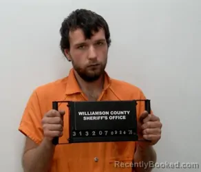 Mugshot of JACOB BRADY MITCHELL booked in Williamson County, Illinois on March 24, 2026