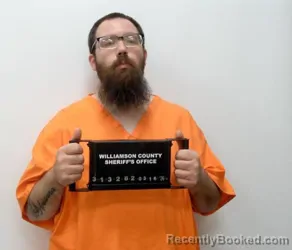 Mugshot of CHARLES T MCDONALD booked in Williamson County, Illinois on March 16, 2026