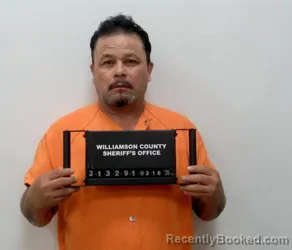 Mugshot of DAVID MOSICA GOMEZ booked in Williamson County, Illinois on March 18, 2026