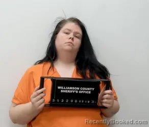 Mugshot of SAMANTHA RYAN HORN booked in Williamson County, Illinois on March 19, 2026