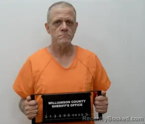 Mugshot of JON BURRIS ALEXANDER booked in Williamson County, Illinois on April 3, 2026