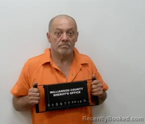 Mugshot of JAMES JOSEPH CRHA booked in Williamson County, Illinois on May 15, 2026