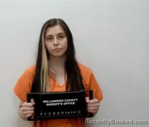 Mugshot of HANNAH FRICKER booked in Williamson County, Illinois on June 4, 2026