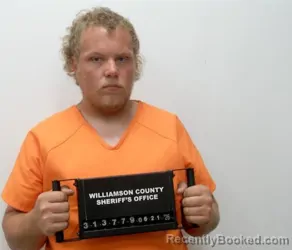 Mugshot of LEVI ZACHARY BAKER booked in Williamson County, Illinois on June 21, 2026