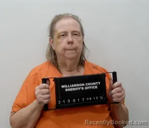 Mugshot of Darla B Shelby booked in Williamson County, Illinois on September 12, 2026