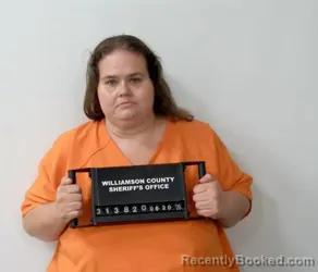 Mugshot of AMBER MOLLY ROSE RICKENBAUGH booked in Williamson County, Illinois on June 30, 2026