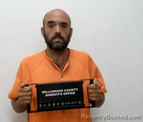 Mugshot of KRISTOPHER D AADAHL booked in Williamson County, Illinois on July 1, 2026