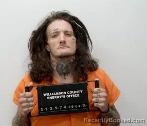 Mugshot of COLE R THOMPSON booked in Williamson County, Illinois on August 4, 2026