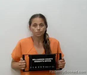 Mugshot of Theresa Nicole Strangle booked in Williamson County, Illinois on September 1, 2026