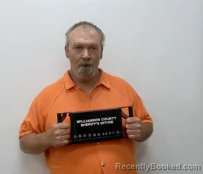 Mugshot of CARL DAVID OLSEN booked in Williamson County, Illinois on May 21, 2026