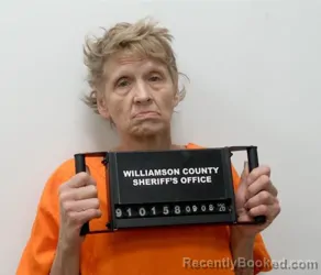 Mugshot of Tina Marie Holt booked in Williamson County, Illinois on September 8, 2026