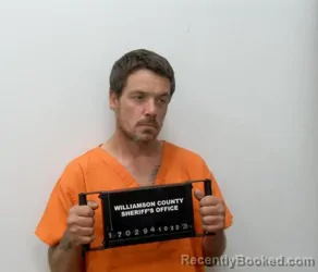 Mugshot of Nathan Shea Tolbert booked in Williamson County, Illinois on October 22, 2026