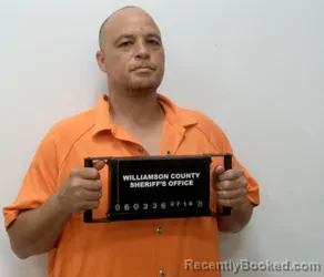Booking photo from Williamson County, Illinois