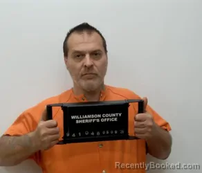 Mugshot of JACK WAYNE HUTCHISON booked in Williamson County, Illinois on May 8, 2026