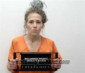 Mugshot of Ashley Nicole Boatright booked in Williamson County, Illinois on September 15, 2026