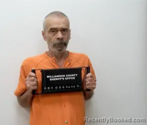 Booking photo from Williamson County, Illinois